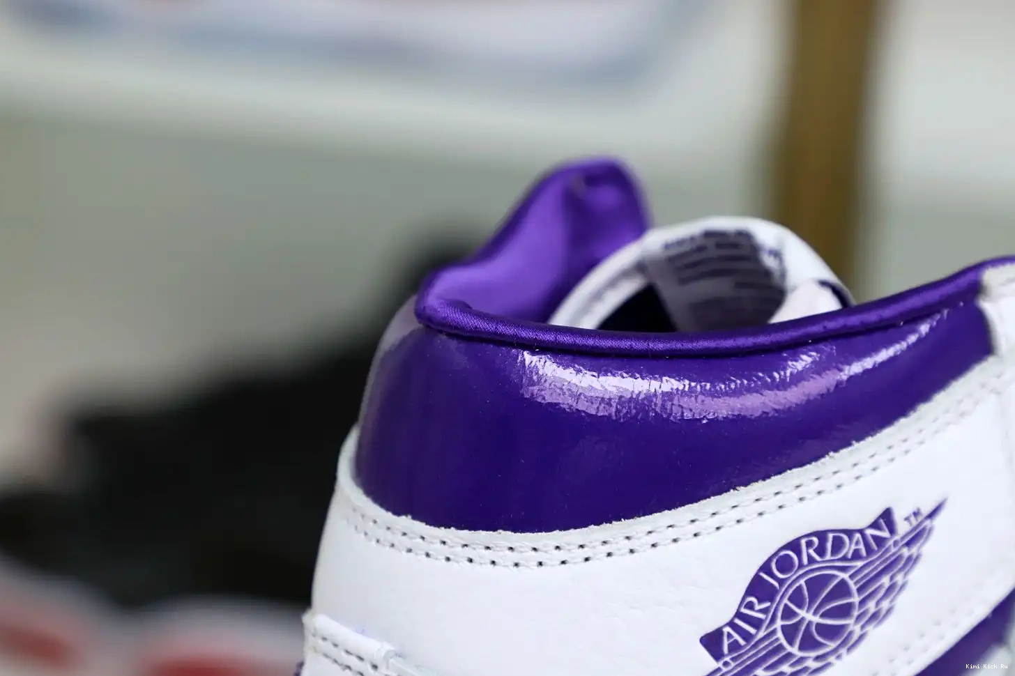 Jordan Air OG 1 High Purple Court Kimikick 0623